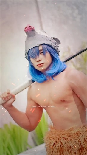 cosplay inosuke hashibira (demon slayer) #shorts #viral #viralvideo #trending #fyp #cosplay