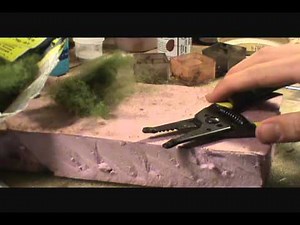 How to make quick and easy model train trees for cheep