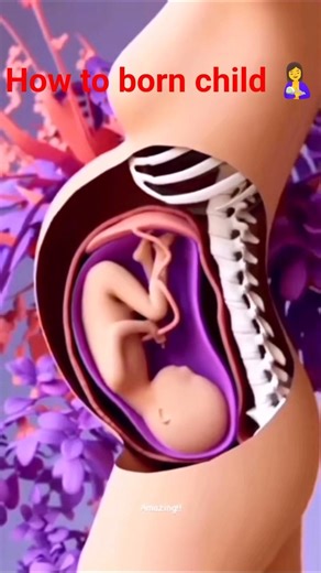 fertilization process(3D animation) how to born child 🚸