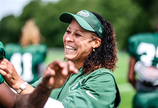 Collette V. Smith talks being first black woman to coach in the NFL under Todd Bowles