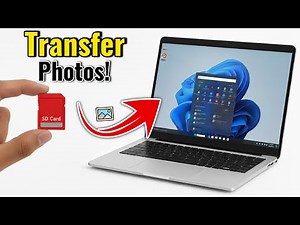 How to Transfer Photos From SD Card to Laptop & PC!
