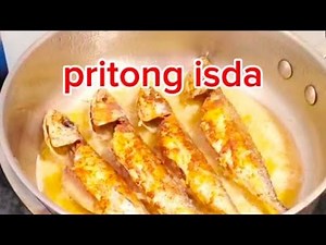 pritong isda (blue mackerel scad)