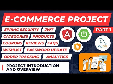 A Complete Overview | E-Commerce Project | Spring Boot + Angular + MySQL | Part 1
