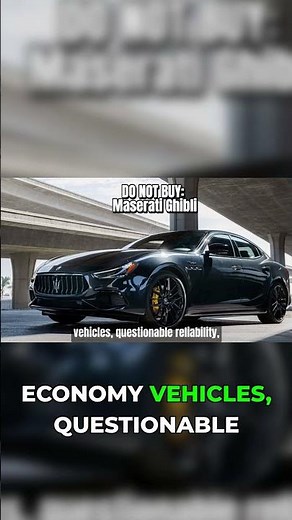 Maserati Ghibli Looks Expensive, Breaks Like a Fiat #automobile #reliability #carmarket2026