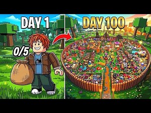 This AFK Base Took 100 Days to Build… It’s INSANE (99 Nights in the Forest)