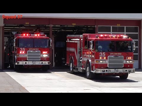 San Diego Fire Responding (Compilation 42)