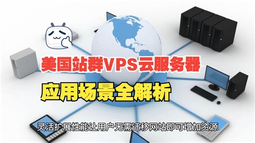 美国站群VPS云服务器应用场景全解析