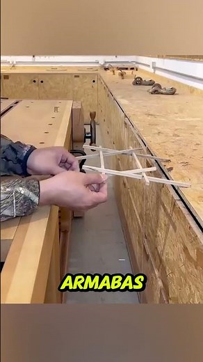 😱HOW TO MAKE DA VINCI'S SELF-SUPPORTING BRIDGE