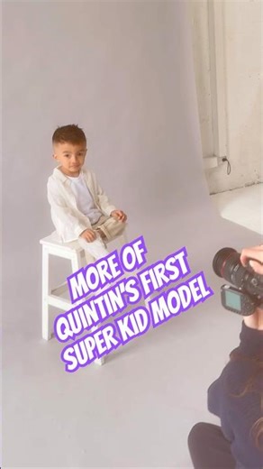 More of Quintin’s first photoshoot‼️ #kidmodel #photoshoot #1sttimer #natural