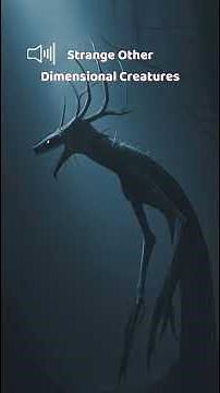 Strange Other Dimensional Creatures What are they?