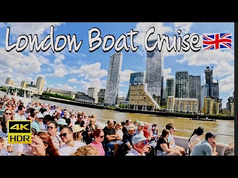 London's Complete River Thames Journey in Stunning 4K HDR