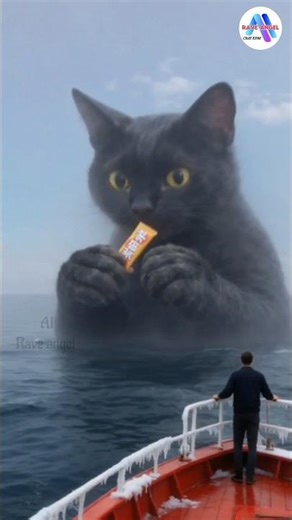 Catzilla is REAL! 😱 Huge Cat Attacks Boat! 🚢🐾