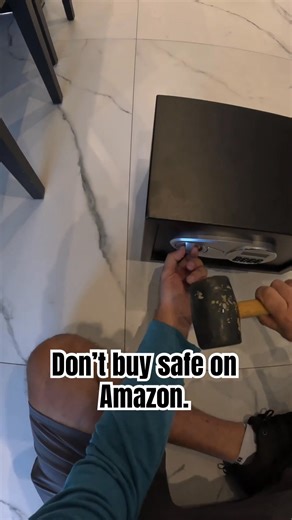 Dont buy a safe from Amazon 524 #lockout #amazon #diy #locksmith #funnyvideo #safe #amazonproducts | Unlock Man
