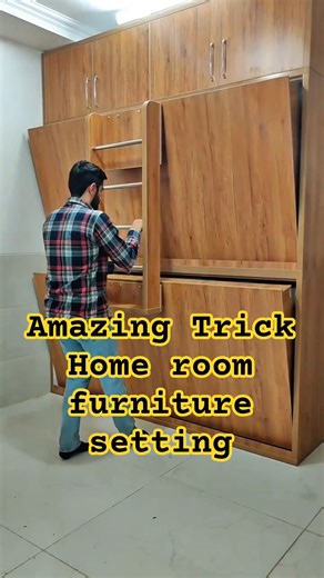 Room amazing furniture setting 😱😱💟#shortvideo #trending #tricks #fyp #shortsviral #duet #experiment