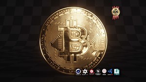 Bitcoin 3D Model