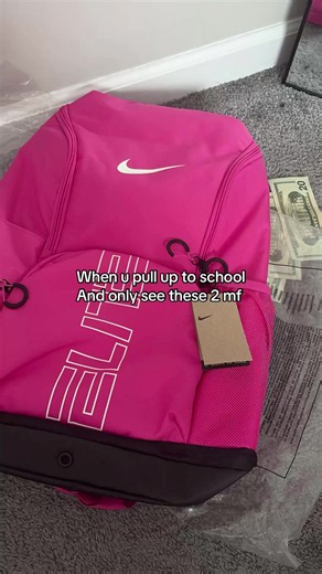 When you see only Sprayground and Nike Elite backpacks at school