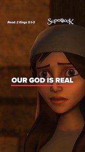 123K views · 3.5K reactions | Naaman heard about the one true God from his Israelite servant girl.  | Superbook | Facebook
