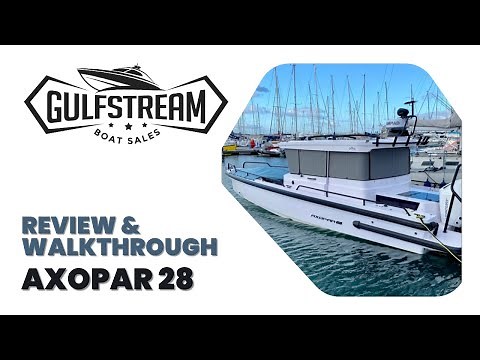 2023 Axopar 28 Cabin / Aft Cabin -- Review & Walkthrough