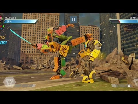 Transformers Arcade Game on Mobile 