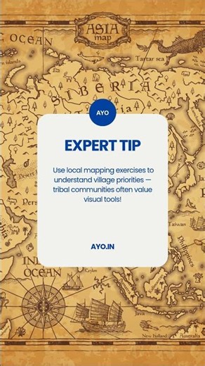 Quick trip :- Use Local Mapping Exercises to understand village priorities #TribalCommunity #Culture
