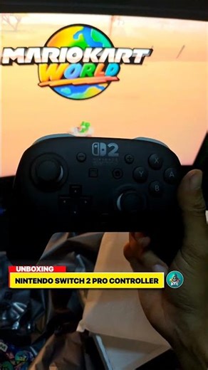 Unboxing Pro controller Nintendo Switch 2