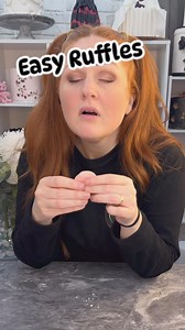 15K views · 206 reactions | Easy Ruffle Cake….ALL PRODUCTS AVAILABLE FROM The Cake Decorating Company Marvelous Molds “Scrunch Ruffle”Sweet Sticks Wide Brush Colour Mill Candy Frost Form to create the “sharp”cake Love love loved how easy this was #ruffles #rufflecake #rufflescake #weddingcake #fondantcake #fondantcakedecoration #cakehack | Jinny's Cakes Bakes & Decorates | Facebook