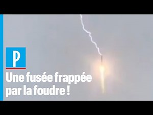 Une fusée russe frappée par la foudre en plein décollage