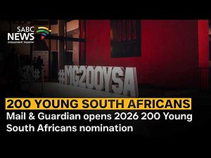 Mail & Guardian opens 2026 200 Young South Africans nominations