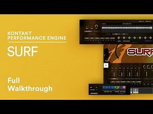 SURF GUITAR KONTAKT LIBRARY | Surf Rock Sample Loops for Music Production