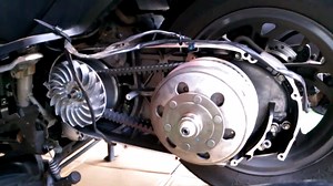 スカイウエイブ２５０タイプM駆動系確認