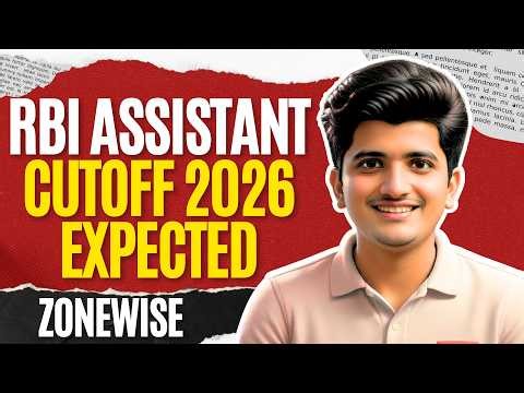 RBI ASSISTANT CUTOFF EXPECTED