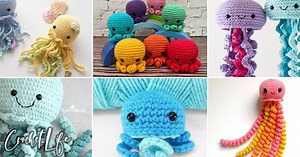 15 Beautiful Jellyfish Crochet Patterns