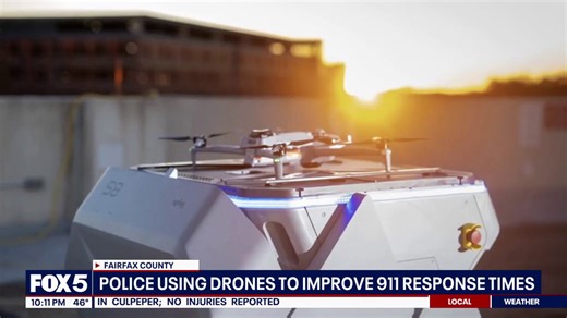 Fairfax County Police launch 'Drone as First Responder' program to improve 911 response times