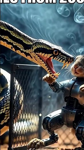 Python ATTACKS Robot Rabbit! (Nest Found)