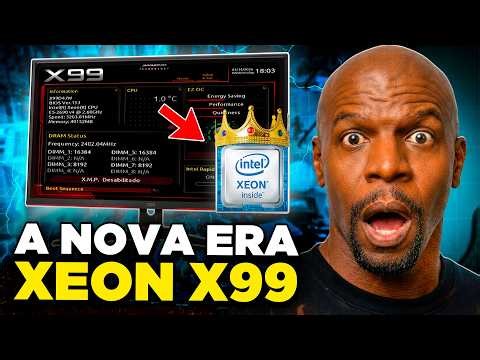 O FUTURO DO XEON CHEGOU!! A Nova BIOS X99 que MUDA TUDO