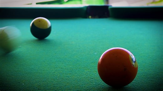 Billiards, Game, Ball. Free Stock Video