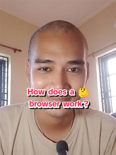 Sharing Knowledge: Working of a web browser. A web browser works by acting as a client to a web server. When you type a website's address (URL) or click a link, the browser sends a request to the server where the website's files are stored. The server then sends the webpage's data—like HTML, CSS, and JavaScript—back to your browser. The browser's rendering engine then interprets this code and constructs the visual webpage you see on your screen. This includes arranging text, displaying images, a