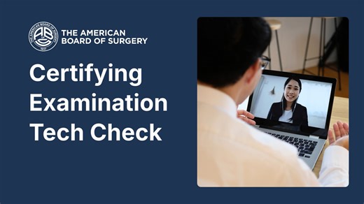 2025-2026 Certifying Examination Tech Check