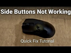 Tutorial if your razer mouse side buttons no longer work