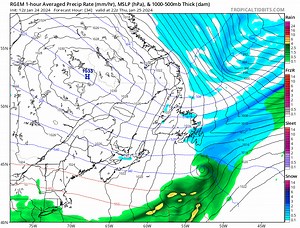 A weather system is expected to move into the Maritimes overnight and continue through part of Thursday. The precipitation is likely to change from snow to rain in some areas while remaining as snow in others. We will be providing a detailed update later this evening that will provide more information about the specifics of the first system. Furthermore, we are monitoring a second system that will bring more snow to certain parts of the Maritimes on Friday. | Maritime Weather