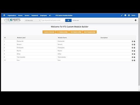 VTiger Custom Module & Relationship Builder (VTiger Extension)