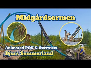 Midgårdsormen NEW 2027 Intamin Hot Racer Animation & Full Overview!