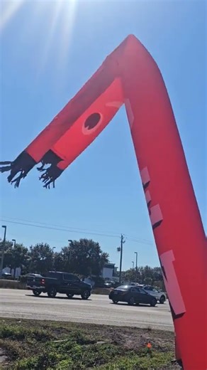 Red 20 Feet inflatable Man