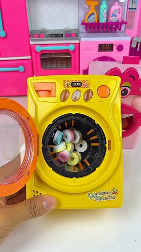 9.1K views · 34 reactions | Washing Machine Eating Candy Bottle Set Toys, Satisfying With Zenni ASMR Videos Unboxing #asmr #ToyReview #KidsToys #FunToys #ToyUnboxing #ToyLover #KidsFun #ToyCollector #Playtime #ToyAddict #CuteToys #ToyStory #ToyVideo #ToyCommunity #KidPlaytime #LittleExplorer #HappyKids #FunForKids #CuteKids #LearningThroughPlay #PlayAndLearn #SmartKids #KidsActivities #ToddlerFun | Coralie Funk | Facebook