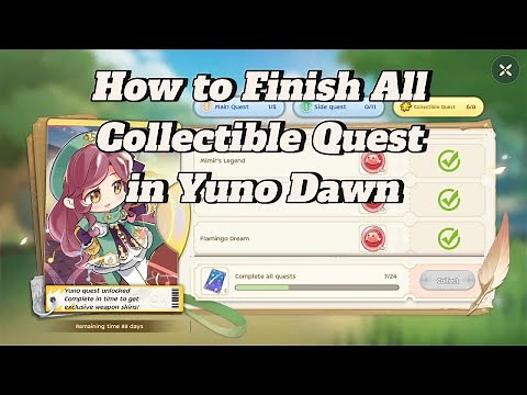 Ragnarok M Classic : How to finish ALL Collectible Quest in Yuno Dawn EXPLAINED