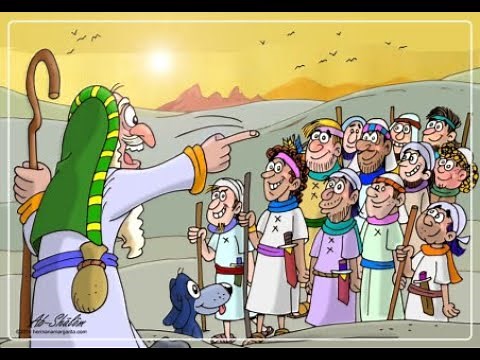 El pueblo de Israel en el desierto - Moisés y el pueblo de Israel