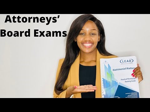 ATTORNEYS' BOARD EXAMS || WRITING ALL FOUR EXAMS AT ONCE