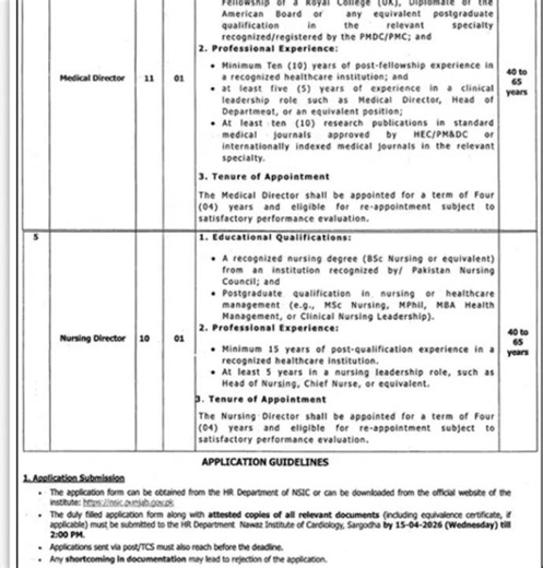 High Salary Hospital Jobs in Sargodha #jobs #healthcare #nursing