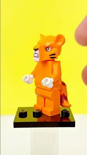 How to make Chester Cheetah in LEGO…
