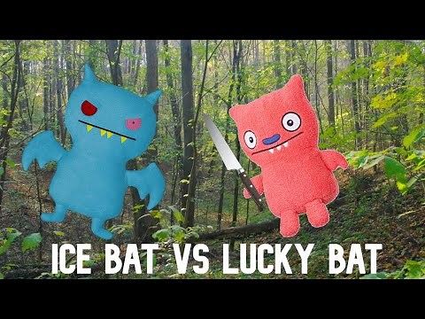 Uglydoll video: Ice Bat VS Lucky Bat!